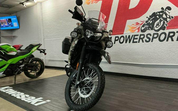 2025 Kawasaki KLR650 Adventure ABS Cypher Camo Beige