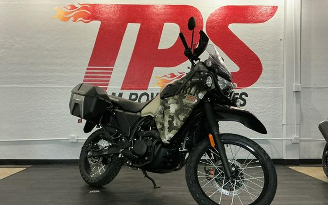 2025 Kawasaki KLR650 Adventure ABS Cypher Camo Beige