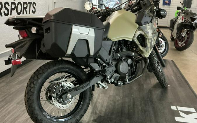 2025 Kawasaki KLR650 Adventure ABS Cypher Camo Beige