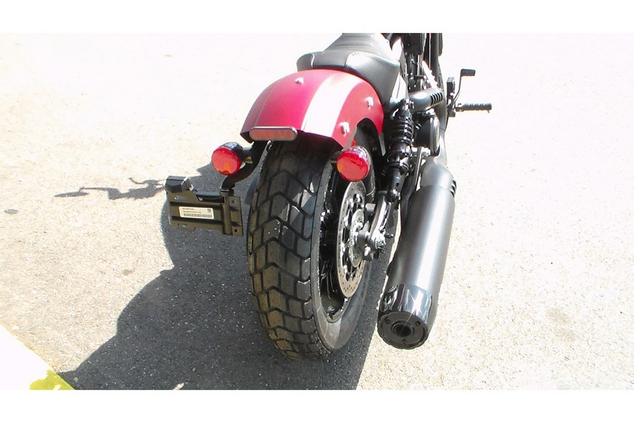 2025 Indian Motorcycle SCOUT BOBBER LTD, SUNSET RED SMK, TEC 49ST Limited + Tech