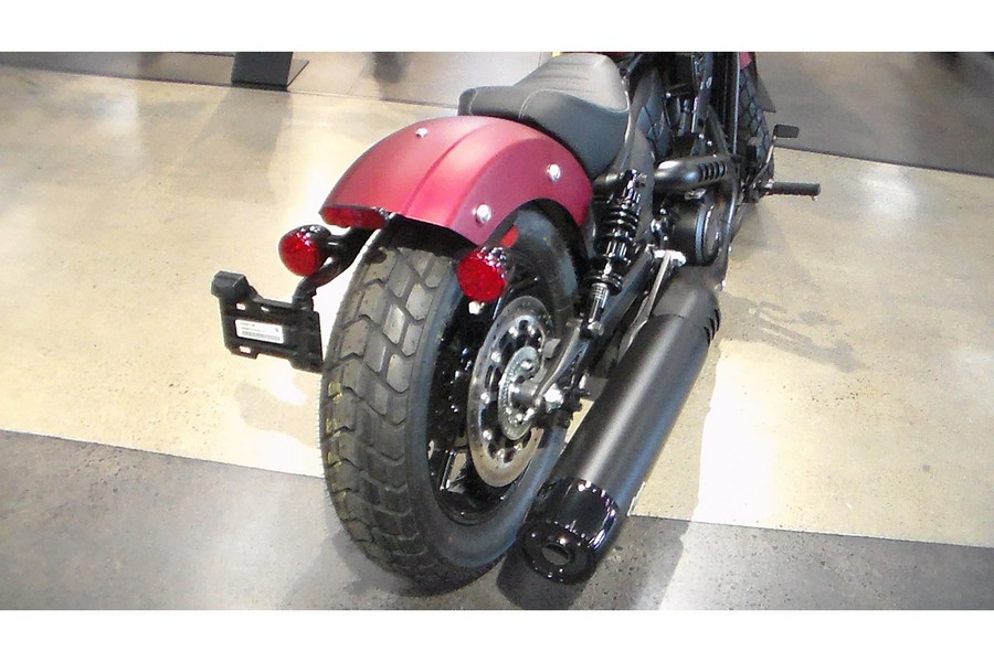 2025 Indian Motorcycle SCOUT BOBBER LTD, SUNSET RED SMK, TEC 49ST Limited + Tech