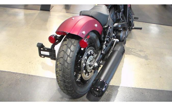 2025 Indian Motorcycle SCOUT BOBBER LTD, SUNSET RED SMK, TEC 49ST Limited + Tech