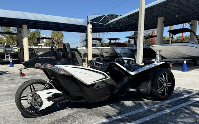 2019 Polaris SLINGSHOT SLR Icon Monument White