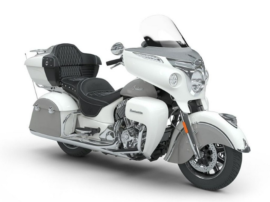 2018 Indian Motorcycle® Roadmaster® ABS Pearl White over Star Silver