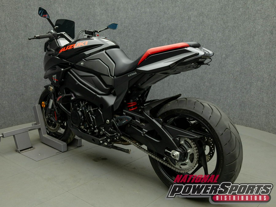 2020 SUZUKI GSX1000 KATANA 1000 W/ABS