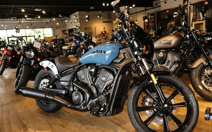 2025 Indian Sport Scout Limited +Tech Storm Blue