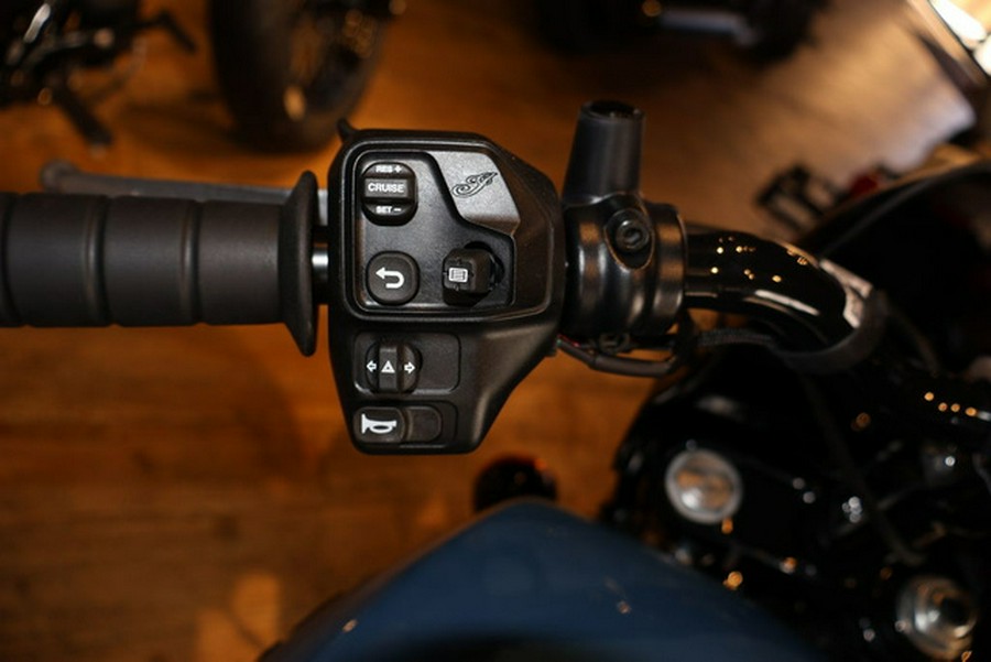 2025 Indian Sport Scout Limited +Tech Storm Blue