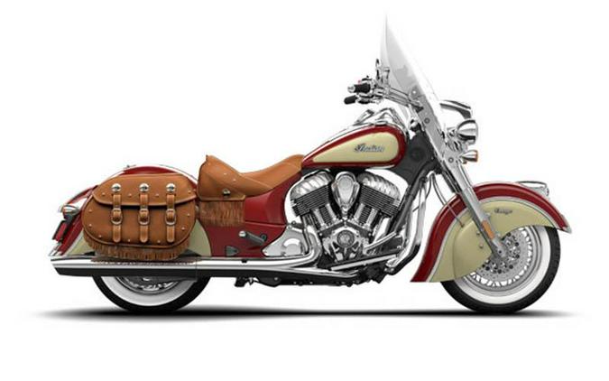 2015 Indian Motorcycle® Chief® Vintage Indian Red / Ivory Cream