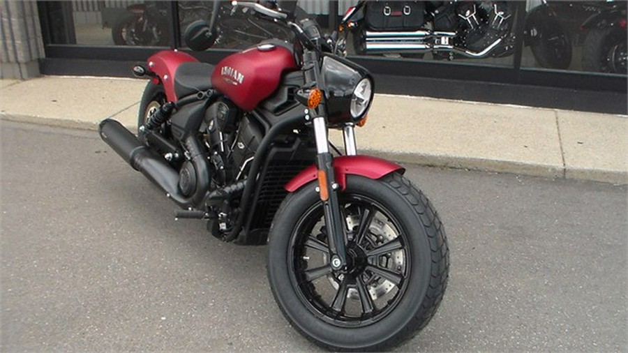 2025 Indian Motorcycle SCOUT BOBBER LTD, SUNSET RED SMOKE, 49ST Limited