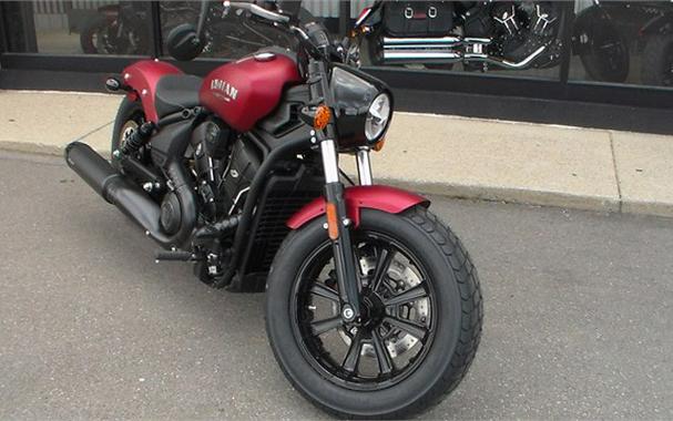 2025 Indian Motorcycle SCOUT BOBBER LTD, SUNSET RED SMOKE, 49ST Limited