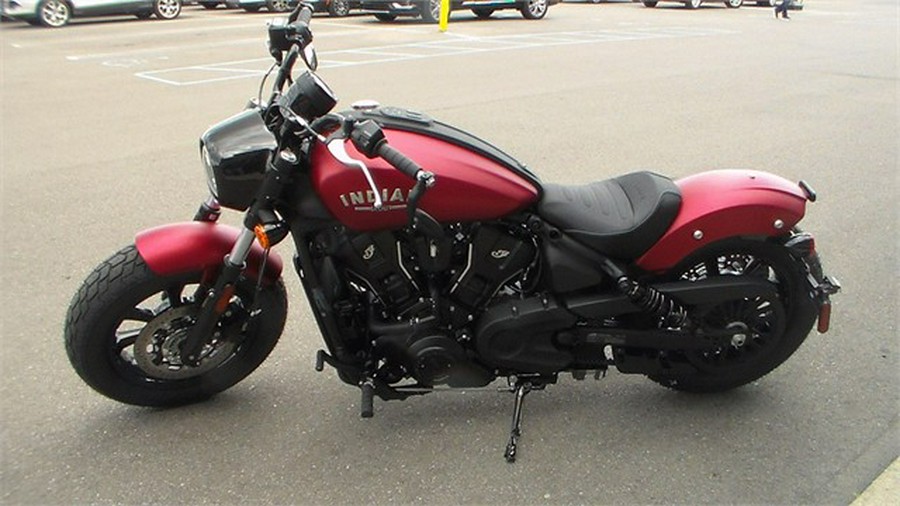 2025 Indian Motorcycle SCOUT BOBBER LTD, SUNSET RED SMOKE, 49ST Limited