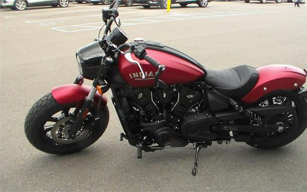 2025 Indian Motorcycle SCOUT BOBBER LTD, SUNSET RED SMOKE, 49ST Limited