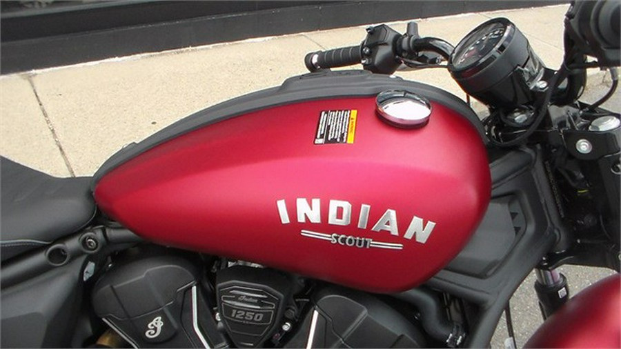 2025 Indian Motorcycle SCOUT BOBBER LTD, SUNSET RED SMOKE, 49ST Limited