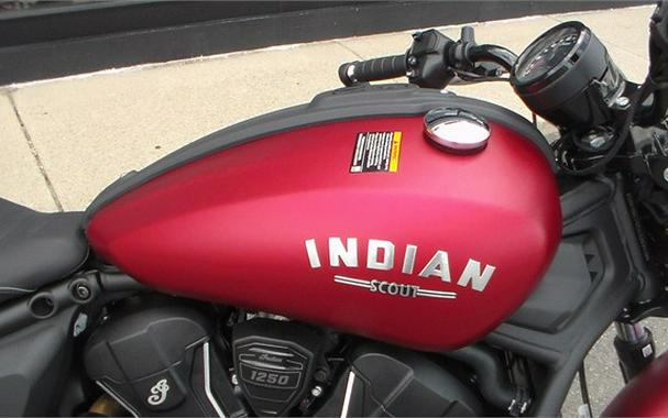 2025 Indian Motorcycle SCOUT BOBBER LTD, SUNSET RED SMOKE, 49ST Limited