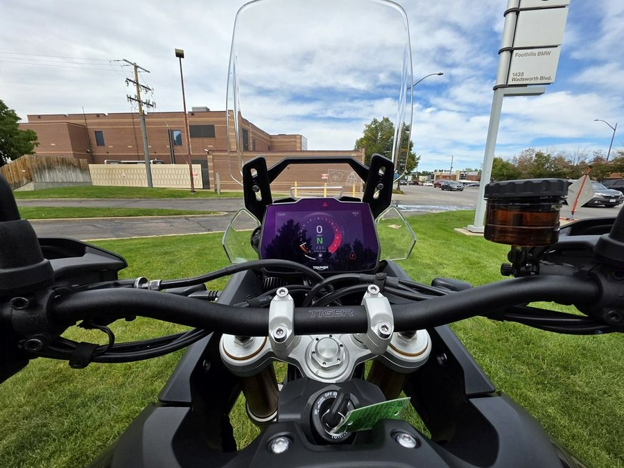 2025 Triumph Tiger 900 Rally Pro Carbon Black / Sapphire Black