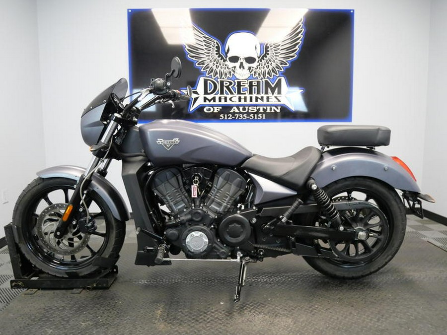 2017 Victory Motorcycles® Octane® Matte Super Steel Gray