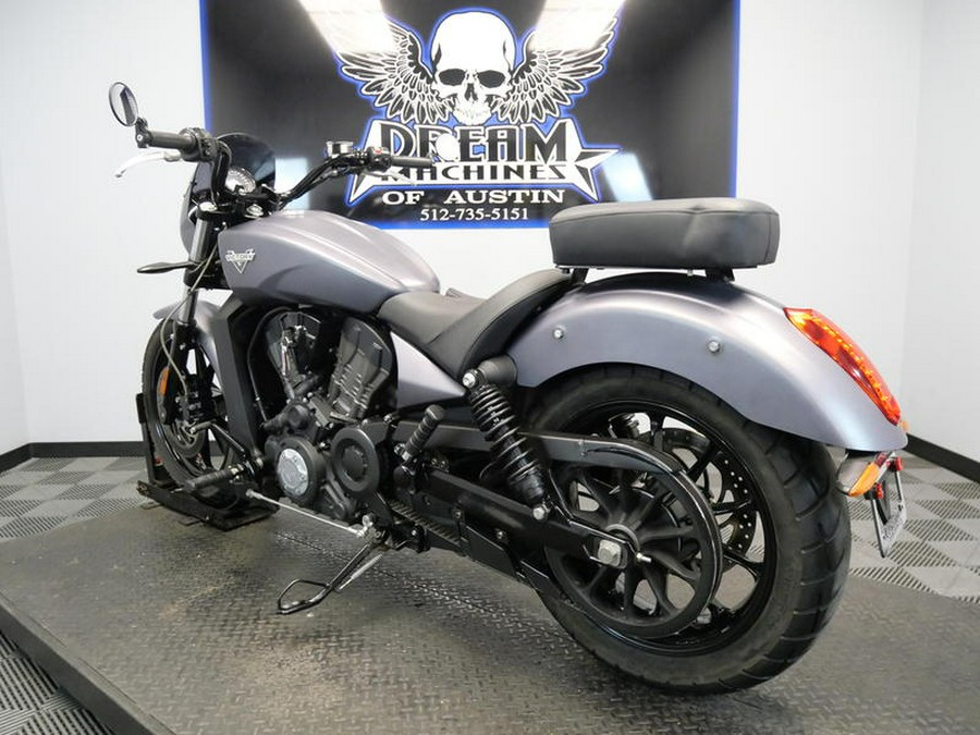 2017 Victory Motorcycles® Octane® Matte Super Steel Gray