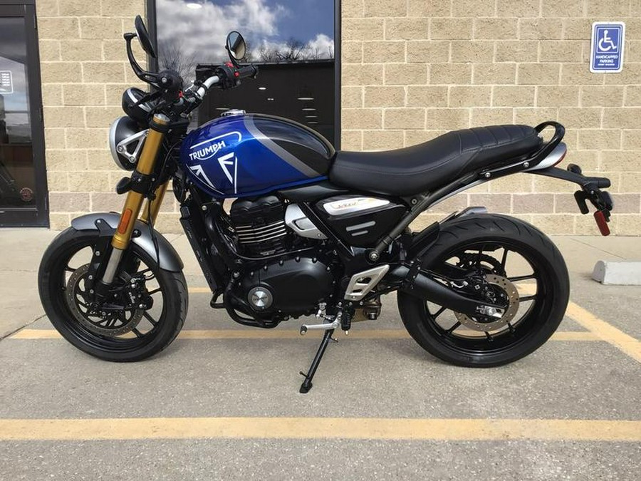 2024 Triumph Speed 400 Caspian Blue / Storm Grey