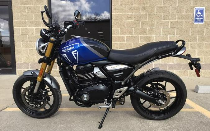 2024 Triumph Speed 400 Caspian Blue / Storm Grey