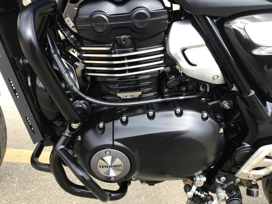 2024 Triumph Speed 400 Caspian Blue / Storm Grey