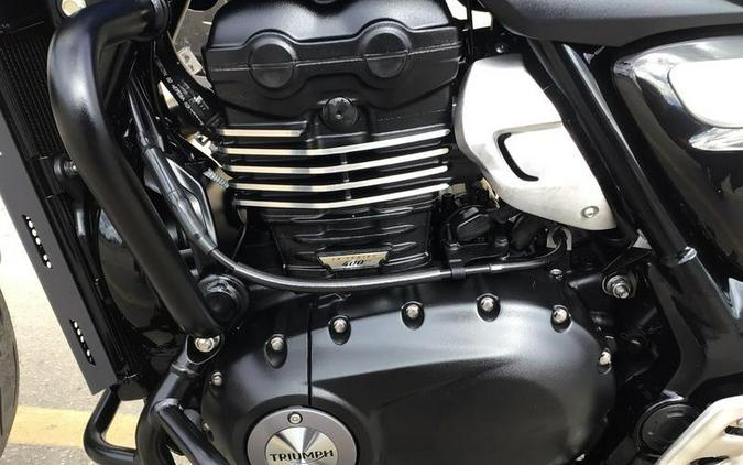 2024 Triumph Speed 400 Caspian Blue / Storm Grey