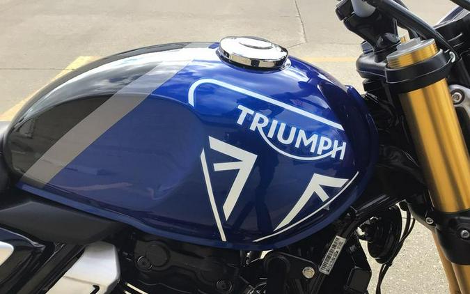 2024 Triumph Speed 400 Caspian Blue / Storm Grey