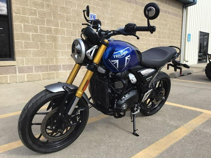 2024 Triumph Speed 400 Caspian Blue / Storm Grey
