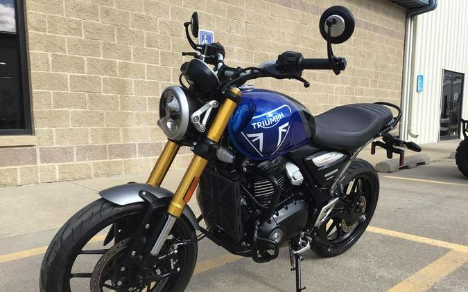 2024 Triumph Speed 400 Caspian Blue / Storm Grey