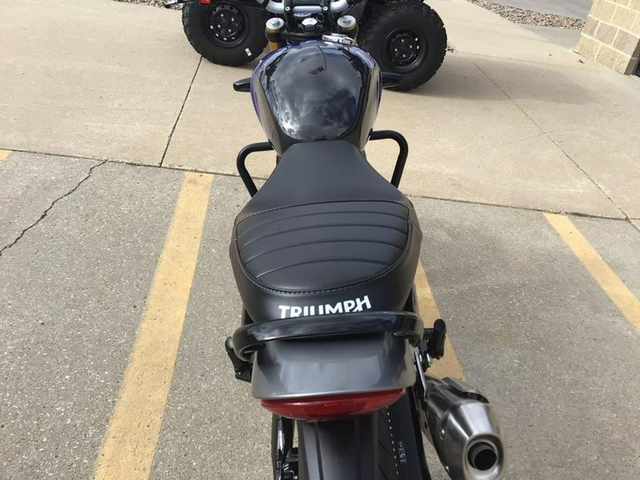 2024 Triumph Speed 400 Caspian Blue / Storm Grey