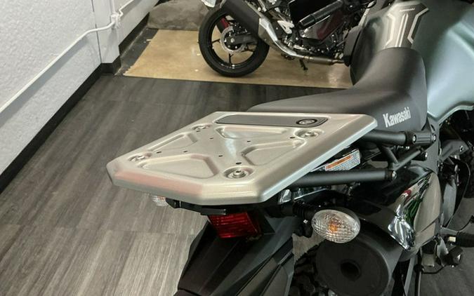 2025 Kawasaki KLR 650 Metallic Matte Old School Green