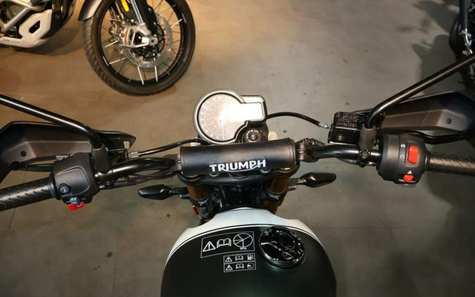 2026 Triumph Scrambler 400 X Matte Khaki Green/Matte Fusion Whi