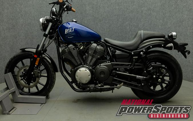 2016 YAMAHA XVS950 STAR BOLT R SPEC 950