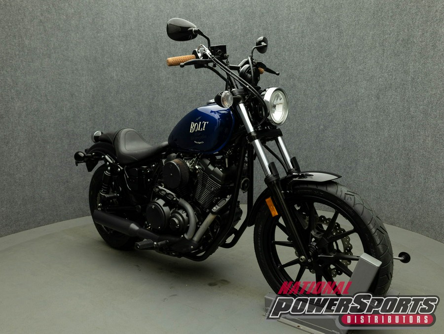 2016 YAMAHA XVS950 STAR BOLT R SPEC 950