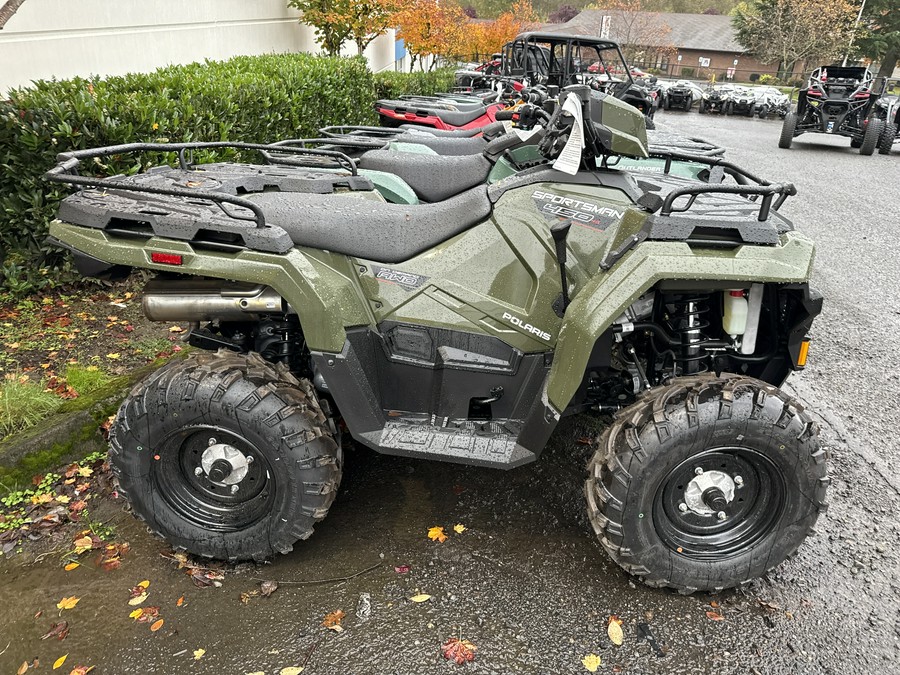2025 Polaris SPORTSMAN 450 H.O EPS-SAGE GREEN