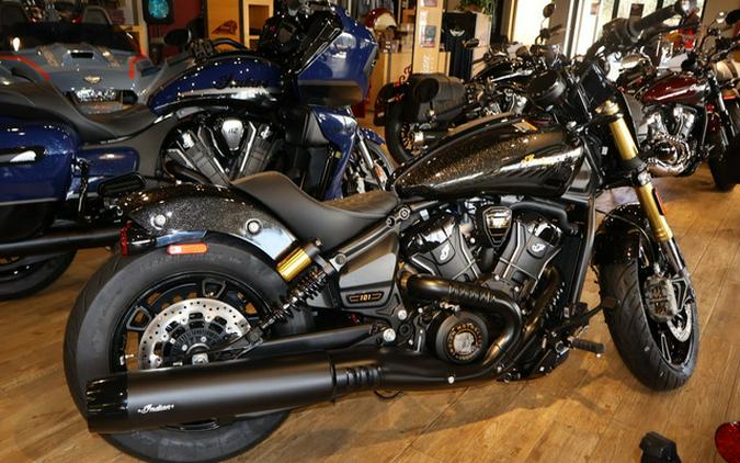 2026 Indian 101 Scout Black Crystal With Super Graphite