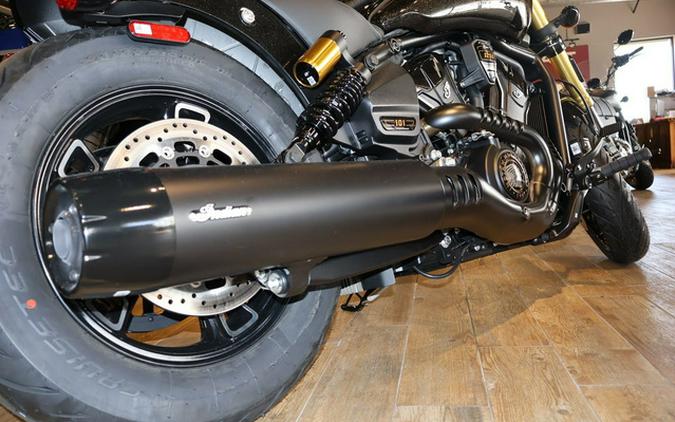 2026 Indian 101 Scout Black Crystal With Super Graphite