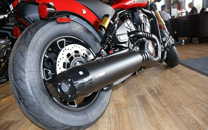 2026 Indian 101 Scout Sunset Red Metallic