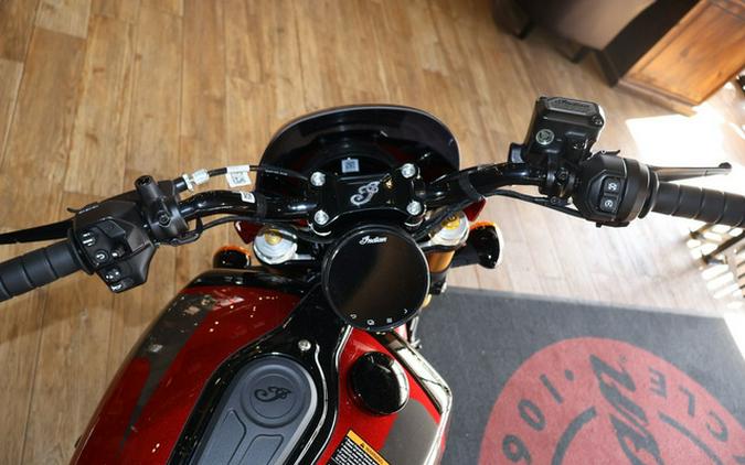 2026 Indian 101 Scout Sunset Red Metallic