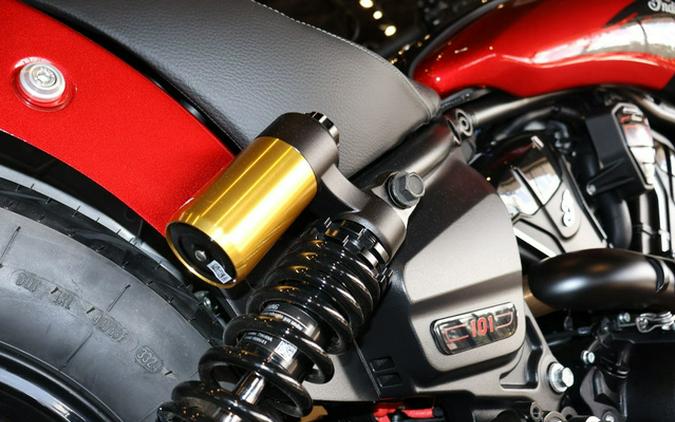 2026 Indian 101 Scout Sunset Red Metallic