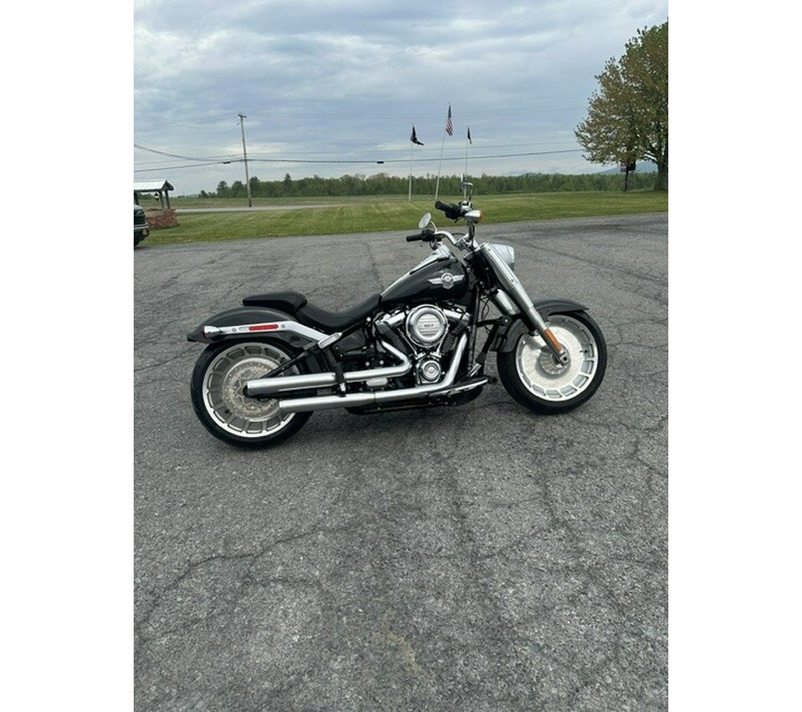 2018 Harley-Davidson® Fat Boy® Black Tempest