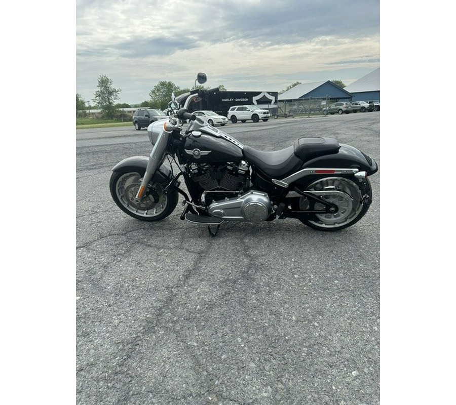 2018 Harley-Davidson® Fat Boy® Black Tempest