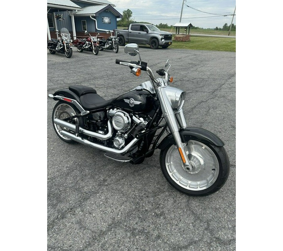 2018 Harley-Davidson® Fat Boy® Black Tempest