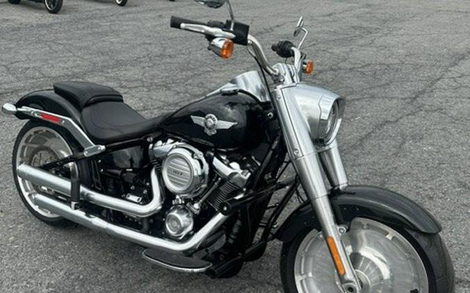 2018 Harley-Davidson® Fat Boy® Black Tempest