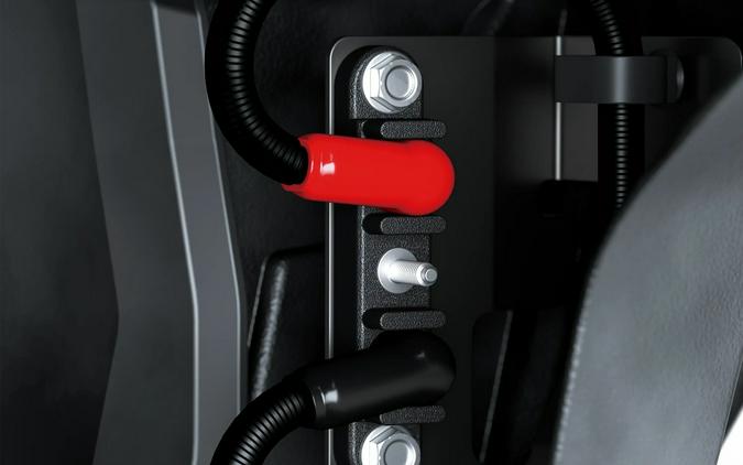 2026 Kawasaki Ridge Platinum Ranch Edition HVAC Metallic Deep Red/Ebony - 110350