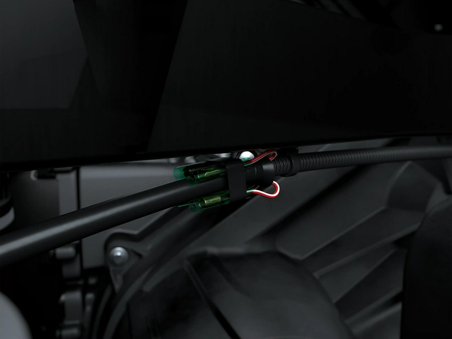 2026 Kawasaki Ridge Platinum Ranch Edition HVAC Metallic Deep Red/Ebony - 110350