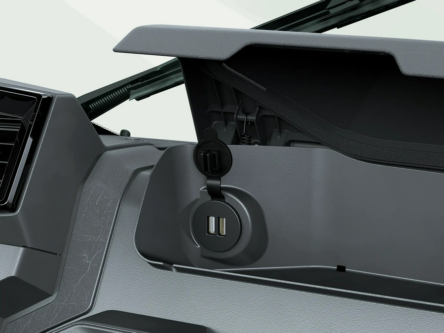 2026 Kawasaki Ridge Platinum Ranch Edition HVAC Metallic Deep Red/Ebony - 110350