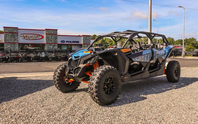 2026 Can-Am® Maverick X3 MAX DS Turbo Scandi Blue & Orange Crush
