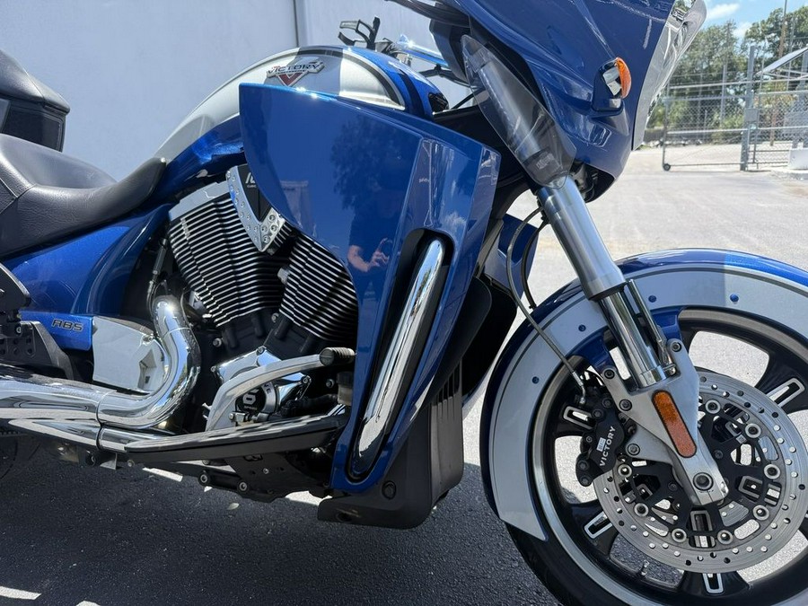 2014 Victory Motorcycles Cross Country Tour Two-Tone Sonic Blue Silver