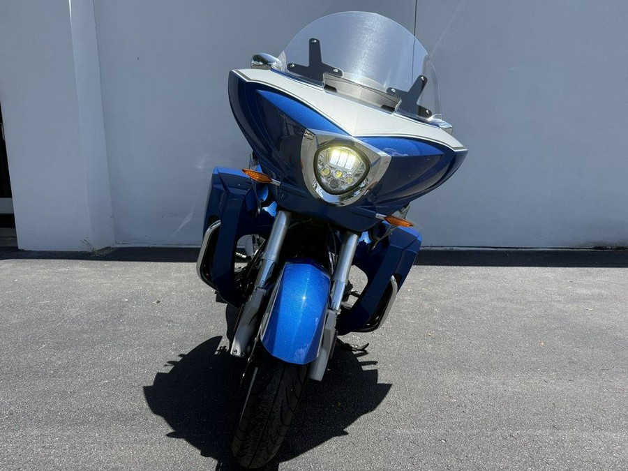 2014 Victory Motorcycles Cross Country Tour Two-Tone Sonic Blue Silver