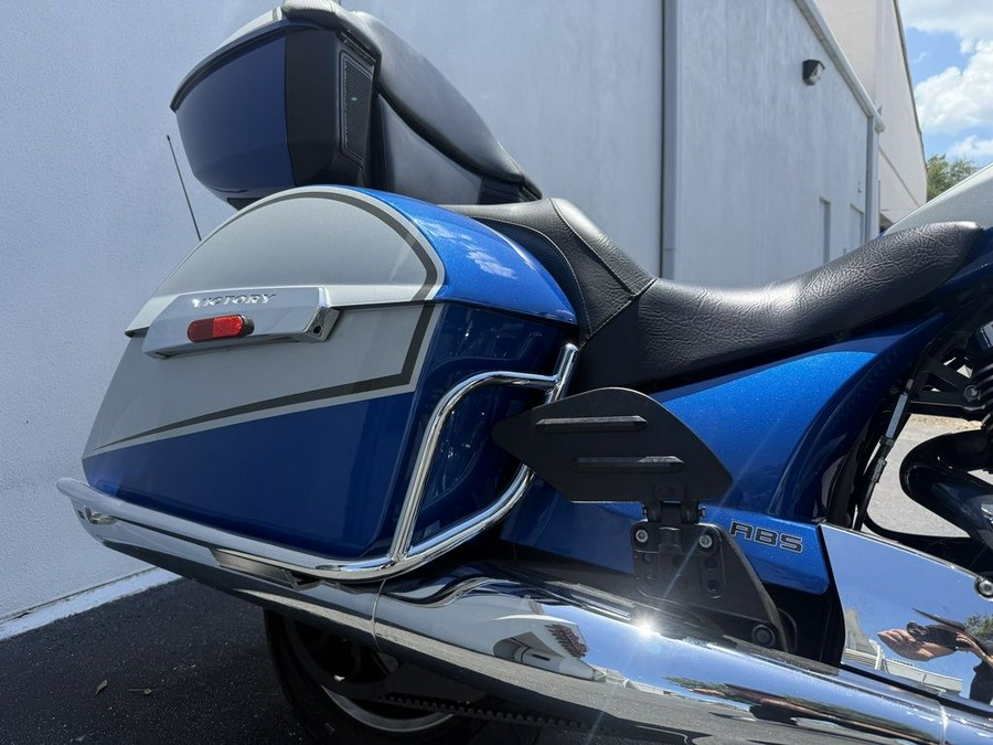 2014 Victory Motorcycles Cross Country Tour Two-Tone Sonic Blue Silver